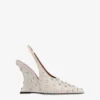 Paris Texas Slingbacks In Milk White Leather And Crystals -Paris Texas Brand Shop PX1415XVTST11832LATTE CRYSTAL 1 scaled