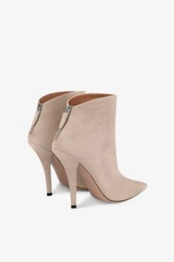 Ankle Boots In Grey Suede Leather -Paris Texas Brand Shop PX1418XSA04M953GREY 3