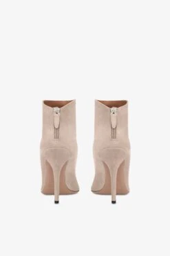 Ankle Boots In Grey Suede Leather -Paris Texas Brand Shop PX1418XSA04M953GREY 4