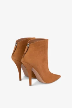 Ankle Boots In Cognac Suede Leather -Paris Texas Brand Shop PX1418XSA04M979COGNAC 3 scaled