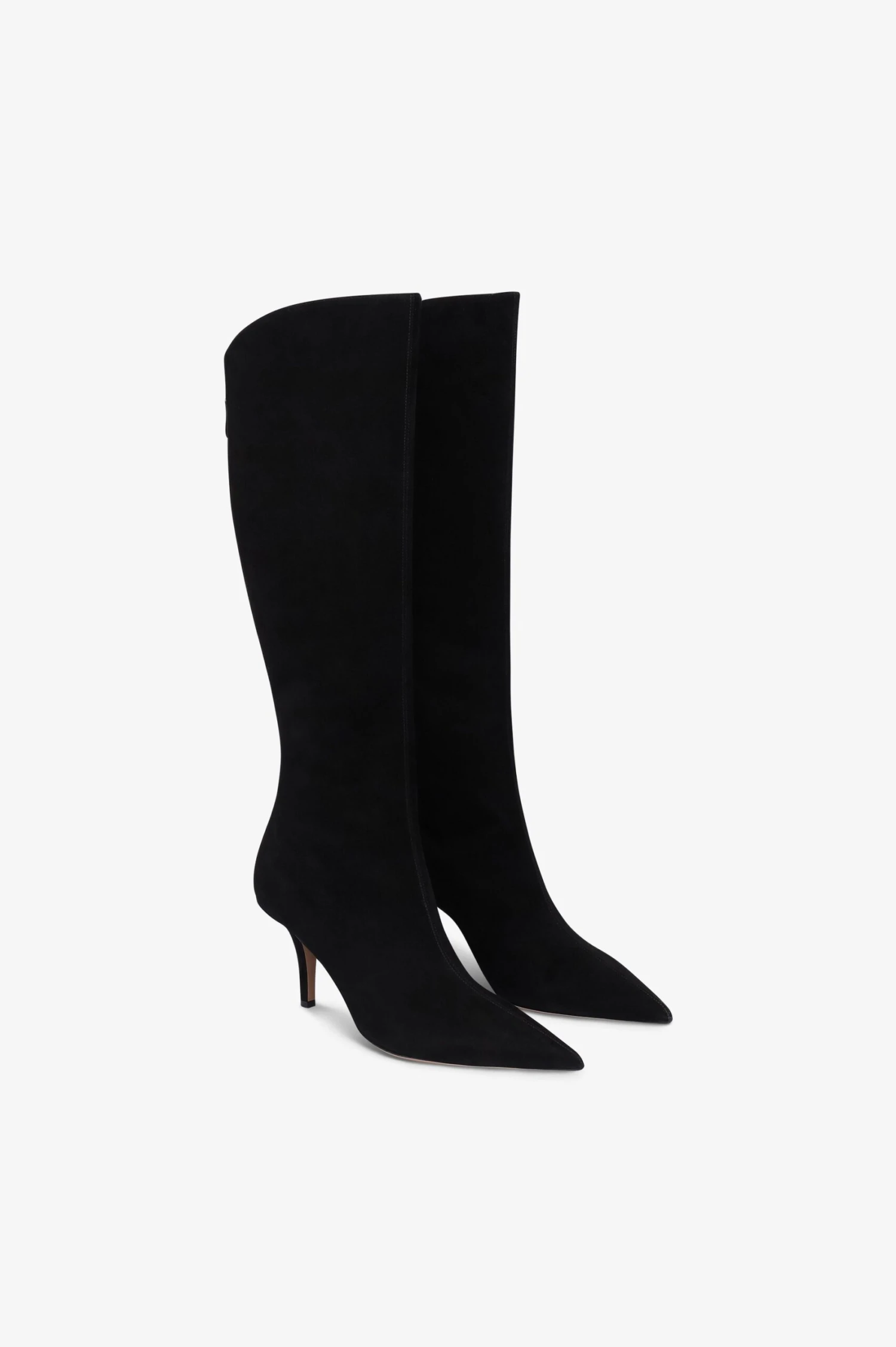 Boots In Black Suede Leather 4 Boots In Black Suede Leather - Image 2