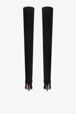 Paris Texas Over-the-knee Boots In Off-black Suede Leather -Paris Texas Brand Shop PX1433XV003OFFBLACK 4 scaled