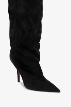 Paris Texas Over-the-knee Boots In Off-black Suede Leather 12 Paris Texas Over-the-knee Boots In Off-black Suede Leather -Paris Texas Brand Shop PX1433XV003OFFBLACK 5