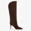 Paris Texas Boots In Chocolate Suede Leather -Paris Texas Brand Shop PX1446XV003PEPE 1