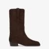 Boots In Ebony Calf Suede Leather -Paris Texas Brand Shop PX1452XWACS595TMORO 1
