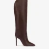 Paris Texas Boots In Mocha Leather -Paris Texas Brand Shop PX1504XVT0139049MOCHA 1 scaled