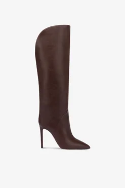 Paris Texas Boots In Mocha Leather