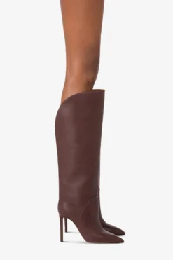 Paris Texas Boots In Mocha Leather -Paris Texas Brand Shop PX1504XVT0139049MOCHA 10 scaled