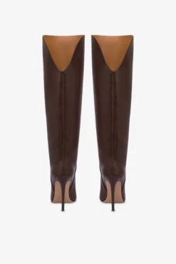 Paris Texas Boots In Mocha Leather -Paris Texas Brand Shop PX1504XVT0139049MOCHA 4