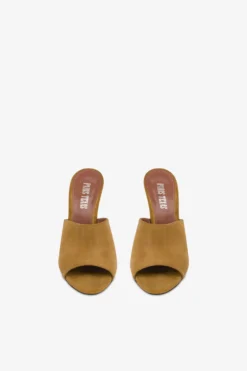 Paris Texas Mules In Caramel Suede Leather -Paris Texas Brand Shop PX1505XV0SS688CARAMEL 3 scaled