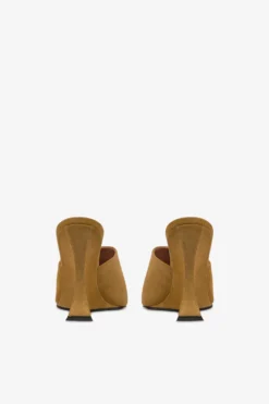 Paris Texas Mules In Caramel Suede Leather -Paris Texas Brand Shop PX1505XV0SS688CARAMEL 4 scaled