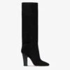 Boots In Black Calf Suede Leather -Paris Texas Brand Shop PX1507XV0ELNERO 1