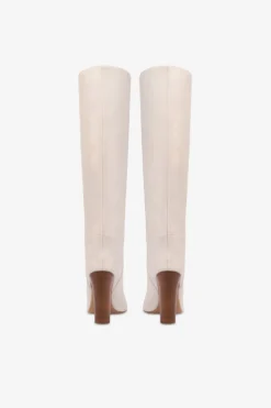 Paris Texas Boots In Milk White Leather -Paris Texas Brand Shop PX1507XVT0111832LATTE 4 scaled