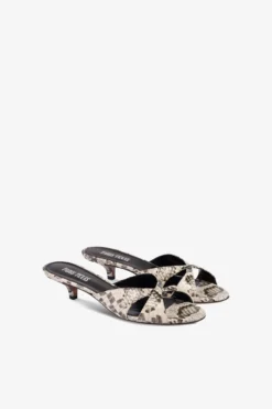 Paris Texas Mules In White Python-print Leather -Paris Texas Brand Shop PX1513XPRWPWHITE 2 scaled