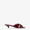 Paris Texas Mules In Patent Rouge Noir Leather -Paris Texas Brand Shop PX1513XVN0106827ROUGENOIR 1