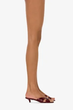 Paris Texas Mules In Patent Rouge Noir Leather -Paris Texas Brand Shop PX1513XVN0106827ROUGENOIR 10 scaled