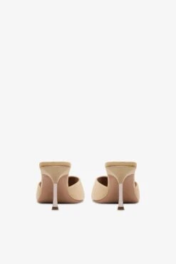 Paris Texas Mules In Ecru Suede Leather -Paris Texas Brand Shop PX1525XV0SS653ECRU 4