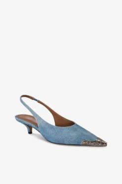 Paris Texas Slingbacks In Denim Suede Leather -Paris Texas Brand Shop PX1527XVPOJNEUTRO 5 scaled