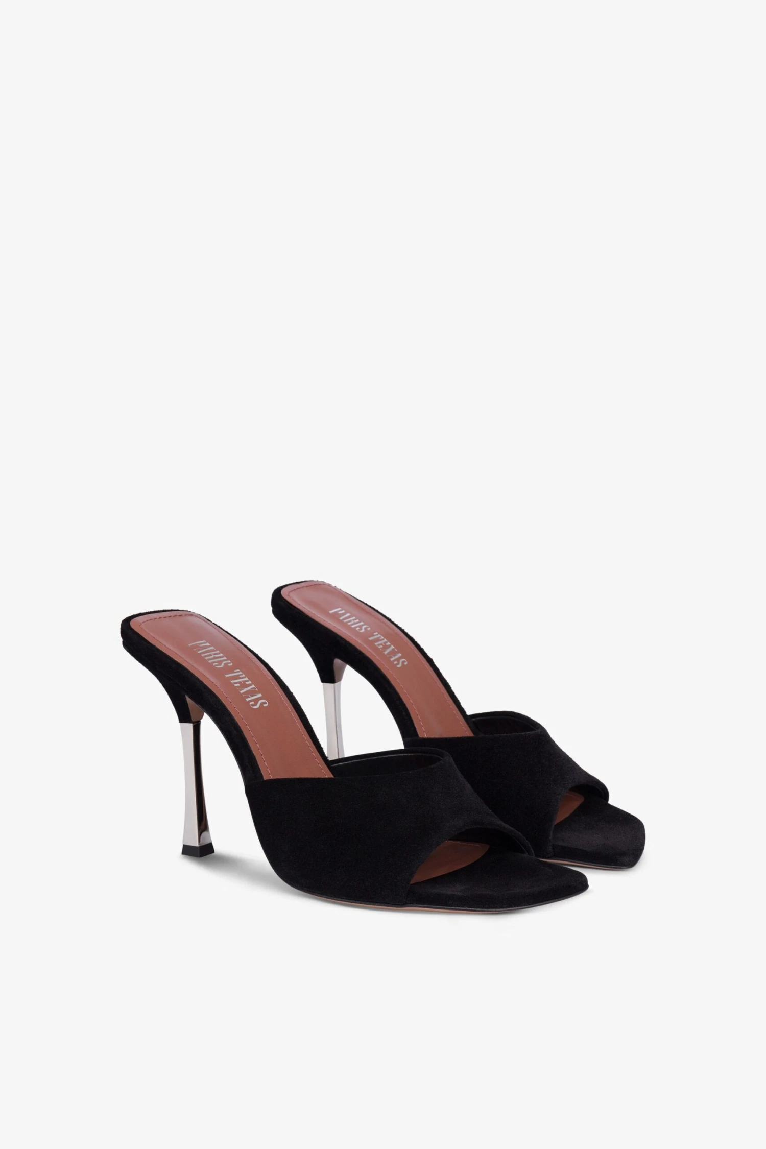 Paris Texas Mules In Black Suede Leather 4 Paris Texas Mules In Black Suede Leather - Image 2