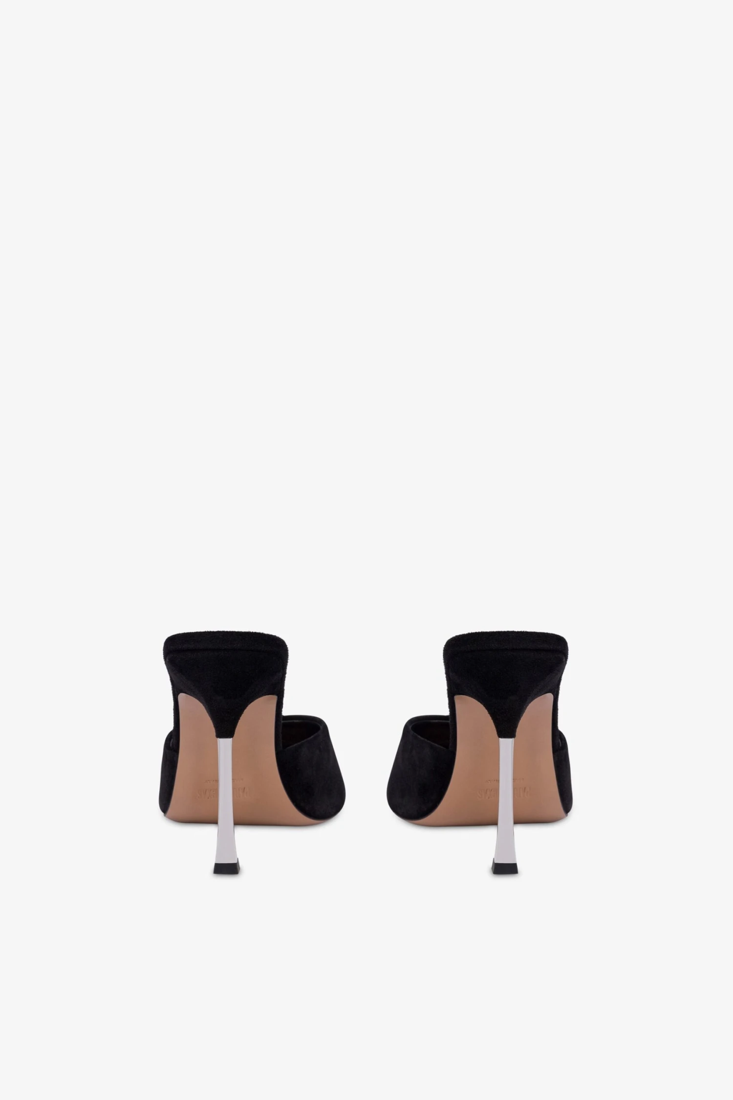 Paris Texas Mules In Black Suede Leather 6 Paris Texas Mules In Black Suede Leather - Image 4
