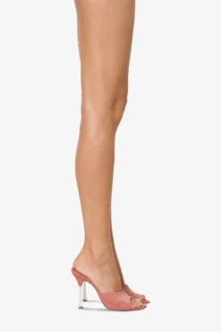 Paris Texas Mules In Salmon Pink Suede Leather -Paris Texas Brand Shop PX1530XVSSS744CAMEO 10 scaled