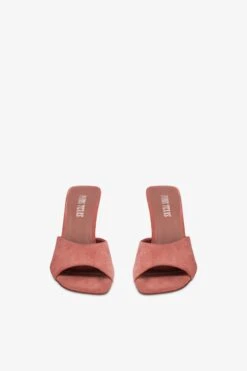 Paris Texas Mules In Salmon Pink Suede Leather 10 Paris Texas Mules In Salmon Pink Suede Leather -Paris Texas Brand Shop PX1530XVSSS744CAMEO 3