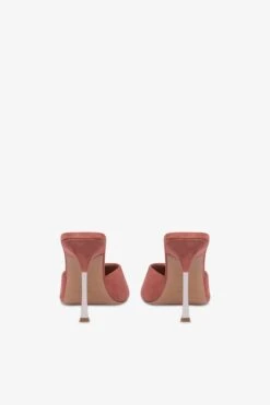 Paris Texas Mules In Salmon Pink Suede Leather 11 Paris Texas Mules In Salmon Pink Suede Leather -Paris Texas Brand Shop PX1530XVSSS744CAMEO 4