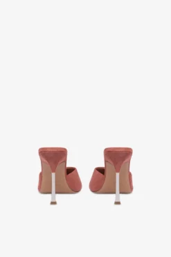Paris Texas Mules In Salmon Pink Suede Leather -Paris Texas Brand Shop PX1530XVSSS744CAMEO 4 scaled