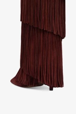 Paris Texas Boots In Mahogany Suede Leather -Paris Texas Brand Shop PX1531XV0SS516WOOD 5 5b63f968 c244 4e1b aeb2 f36d900888d4