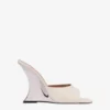 Paris Texas Mules In Off-white And Silver Leather -Paris Texas Brand Shop PX1534XNPFSOFFWHITE ARGENTO 1 scaled