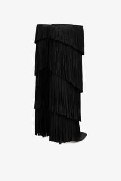 Paris Texas Boots In Off-black Suede Leather -Paris Texas Brand Shop PX1536XV003OFFBLACK 3 scaled