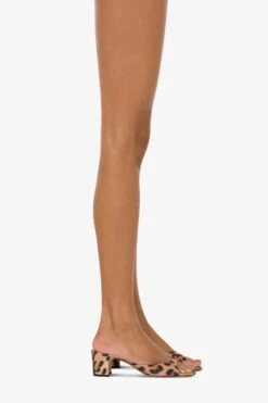 Paris Texas Mules In Natural Leopard-print Suede Leather -Paris Texas Brand Shop PX1542XSALPNATURALE 10