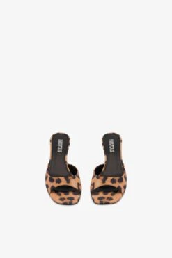 Paris Texas Mules In Natural Leopard-print Suede Leather -Paris Texas Brand Shop PX1542XSALPNATURALE 3