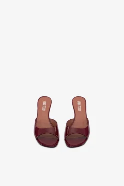 Paris Texas Mules In Rouge Noir Patent Leather -Paris Texas Brand Shop PX1542XVN0106827ROUGENOIR 3 scaled