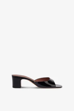Paris Texas Mules In Black Patent Leather