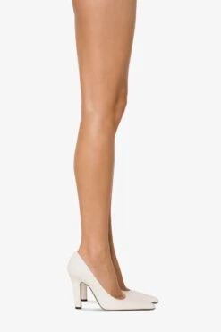 Paris Texas Pumps In Off-white Leather -Paris Texas Brand Shop PX1558XNPPFOFFWHITE 10