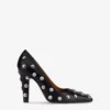 Paris Texas Pumps In Nickel-studded Black Leather 1 Paris Texas Pumps In Nickel-studded Black Leather -Paris Texas Brand Shop PX1558XVTSBNERO NICKEL 1 scaled