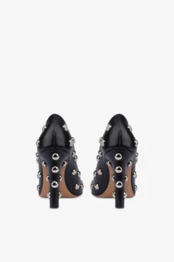 Paris Texas Pumps In Nickel-studded Black Leather -Paris Texas Brand Shop PX1558XVTSBNERO NICKEL 4 scaled