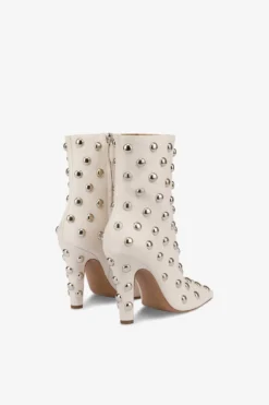Paris Texas Boots In Nickel-studded Milk White Leather -Paris Texas Brand Shop PX1559XVTSB11832LATTE NICKEL 3 scaled