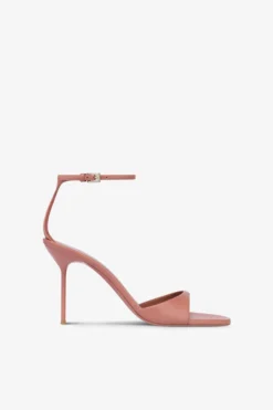 Sandals In Texas Rose Leather