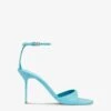 Sandals In Turquoise Leather -Paris Texas Brand Shop PX1571XNPP3283TURCHESE 1