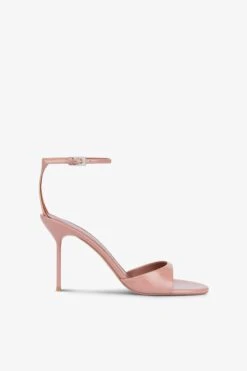 Sandals In Dark Phard Patent Leather