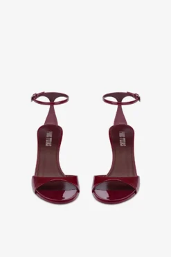 Sandals In Rouge Noir Patent Leather -Paris Texas Brand Shop PX1571XVN016827ROUGENOIR 3 scaled