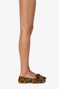 Paris Texas Loafers In Russet Leopard-print Suede Leather -Paris Texas Brand Shop PX1580XV0LP944TERRA 10