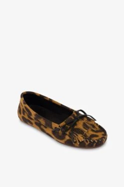 Paris Texas Loafers In Russet Leopard-print Suede Leather -Paris Texas Brand Shop PX1580XV0LP944TERRA 5