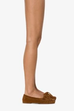 Paris Texas Loafers In Cognac Suede Leather -Paris Texas Brand Shop PX1580XV0OP690COGNAC 10