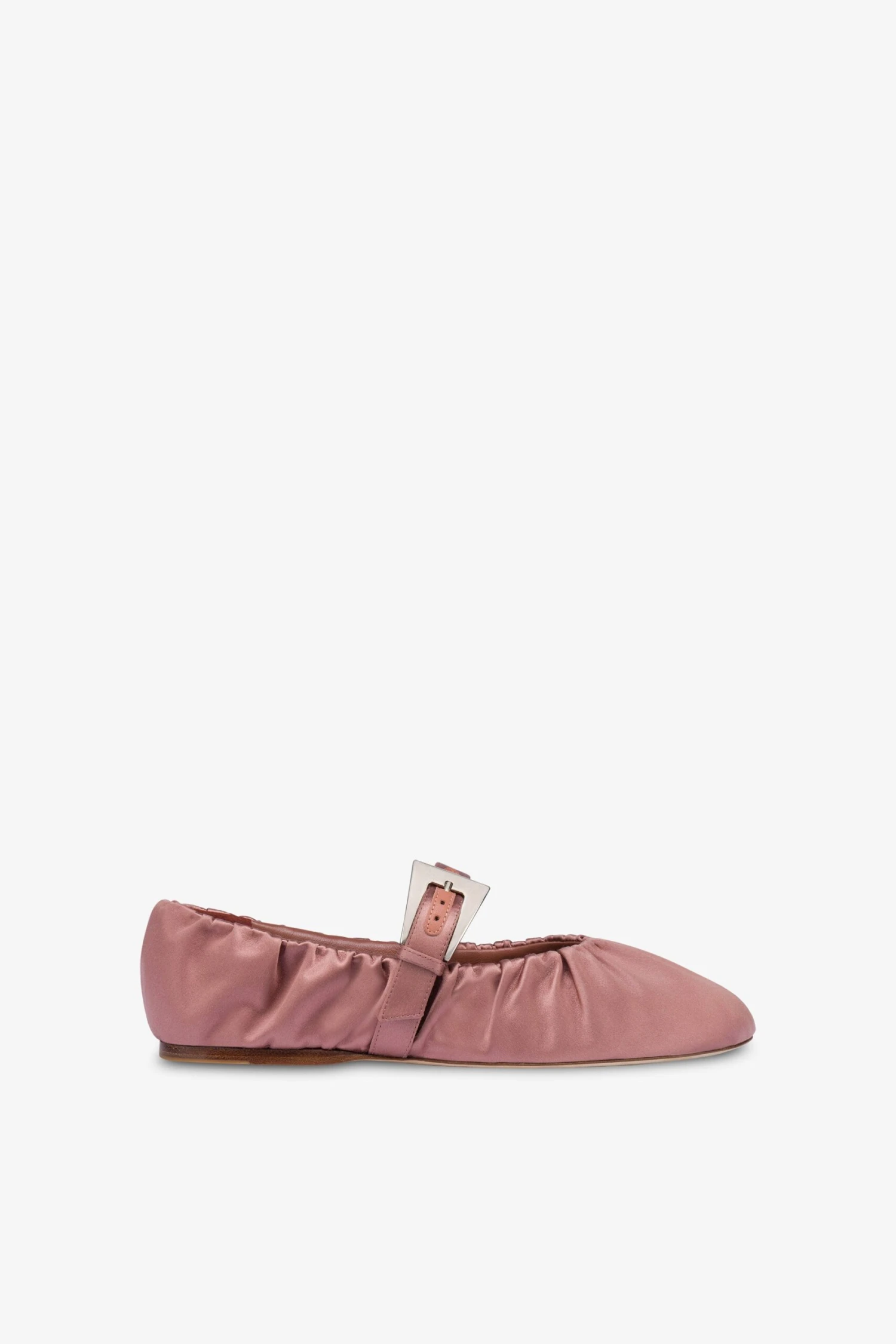 Paris Texas Ballet Flats In Dark Phard Satin 3 Paris Texas Ballet Flats In Dark Phard Satin