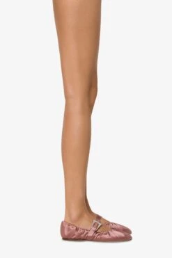 Paris Texas Ballet Flats In Dark Phard Satin 13 Paris Texas Ballet Flats In Dark Phard Satin -Paris Texas Brand Shop PX1582XTSAT174DARKPHARD 10