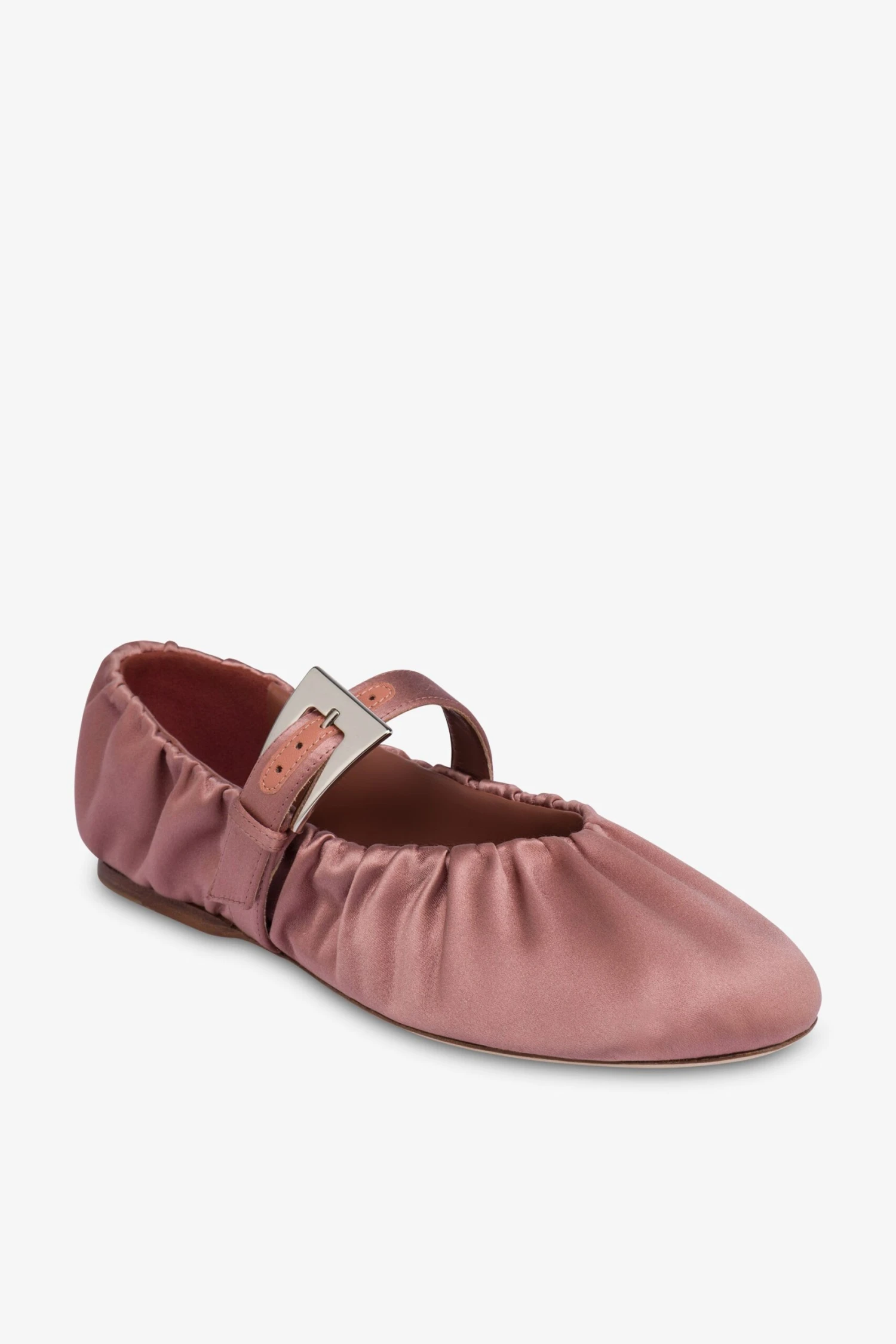 Paris Texas Ballet Flats In Dark Phard Satin 7 Paris Texas Ballet Flats In Dark Phard Satin - Image 5