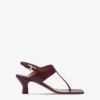 Sandals In Rouge Noir Leather -Paris Texas Brand Shop PX1586XNPP3PINOTNOIR 1 scaled
